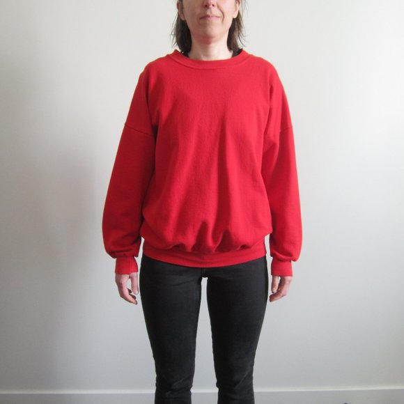 Vintage 1980s Red Jerico crewneck sweatshirt - Picture 4 of 5